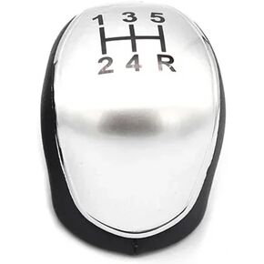 Car Gear Shift Knob Head Manual Shifter Lever for Ford for C-Max for Focus for Mk2 for Mk3 for Grand for C-Max Galaxy for Kuga for Custom for S-Max Headball(5-Speed Black) in Kuwait