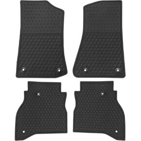 حصير سيارة مناسب لسيارة جيب جلاديتور 2020-2026 حصير مطاطي أسود بالكامل لحماية جميع الأحوال الجوية عديم الرائحة in Kuwait