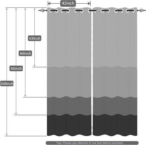 Eucalyptus Leaf Blackout Curtains Abstract Green Watercolor Sage Vine Leaves Botanical Insulated Thermal Drapes for Living Room Bedroom Darkening Curtain 42x63 Inch,2 Panels in Kuwait