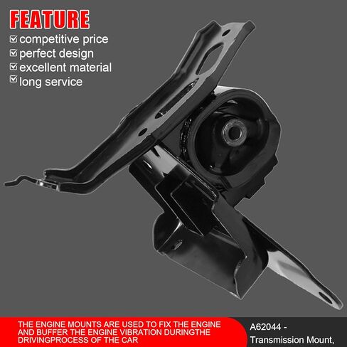 4Pcs Engine Motor & Transmission Mount Kit Compatible with Toyota Yaris 2006-2011 & 2015-2017 1.5L, Replace# A4254 A62087 A62044 A4237 in Kuwait