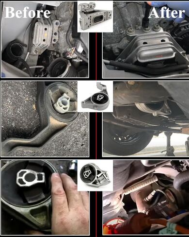 Engine Motor Mount & Trans Mount Fit for Chevy 2005-2010 Cobalt 2006-2011 HHR 2007-2010 Pontiac G5 2005-2007 Saturn Ion 2.0L 2.2L 2.4L, Engine Mount Set of 3 OE# A5374 A3081 A5385 in Kuwait