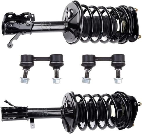Front shocks and struts Kit for 1993-2002 for Toyota for Corolla,2Pcs Stabilizer Bar Link Kit Replaces 271952 Shock Absorbers Complete Assembly Suspension Kit in Kuwait