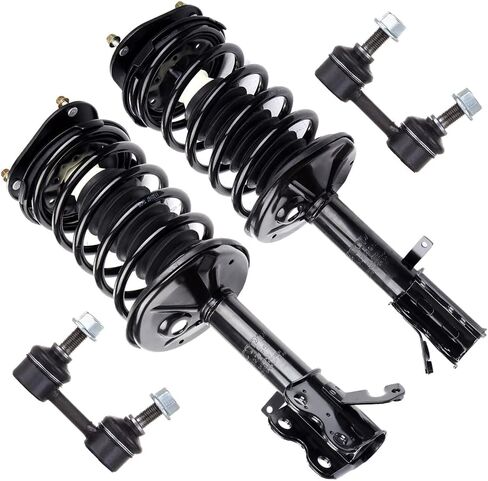 Front shocks and struts Kit for 1993-2002 for Toyota for Corolla,2Pcs Stabilizer Bar Link Kit Replaces 271952 Shock Absorbers Complete Assembly Suspension Kit in Kuwait