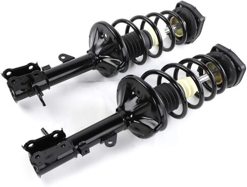 زوج خلفي كامل من الدعامات مجموعة نوابض لولبية متوافقة مع 2000 2001 2002 2003 2004 2005 2006 Hyundai Elantra ممتص الصدمات 171406 171407 in Kuwait