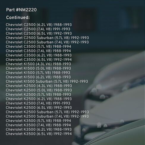 QUALITY-BUILT Premium Brake Master Cylinder with Reservoir NM2220 - Compatible with 1988-1994 Chevrolet/Dodge/GMC (Blazer,C1500,C1500 Suburban,C2500,C2500 Suburban,C3500,Jimmy,K1500,K1500 Suburban) in Kuwait