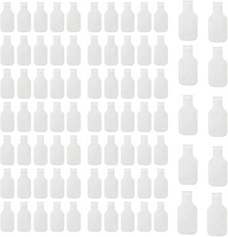 48 Pcs Cable Labels, Reusable Write-On Wire Labels for Electronics, Wire and Electrical Cable Marking, Ideal for Charging Cable Management and Identification(48, White) in Kuwait