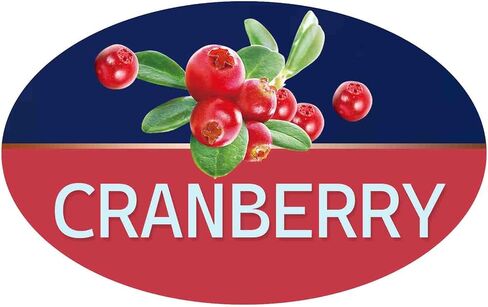 500 Pcs Cranberry Grocery Store Food Labels,2x1.5 Inches Organic Cranberry Product Labels for Grocery Stores Inventory Management,Adhesive Stickers,Roll in Kuwait