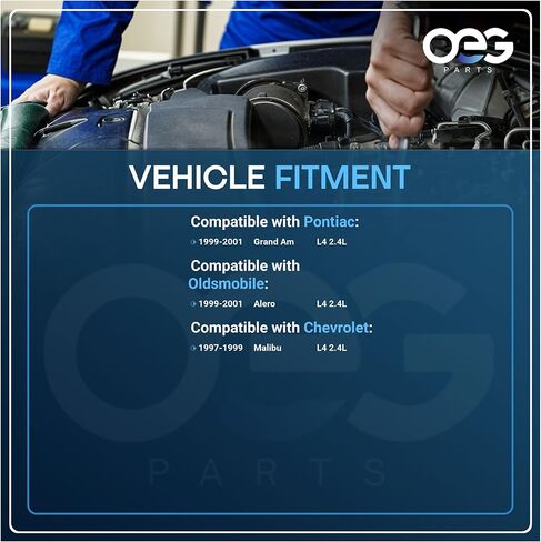 OEG Parts New Alternator Compatible With 1997-1999 Chevy Malibu 2.4L & 1999-01 Pontiac Grand Am, Olds Alero Alero Grand Am 2.4L 10464423 10480320 19244786 10463839 10480184, ADR0127, 40012141 in Saudi Arabia