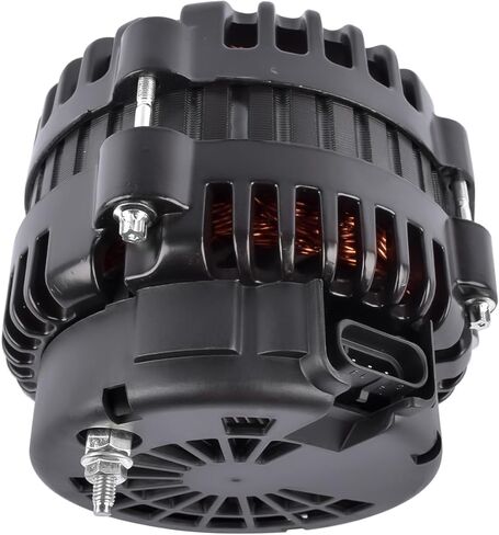 GELUOXI 220A 12V Black Alternator 4-Pin AD244 6 Grooves Replacement for GM LS Based Trucks Vans SUV Applications 1999-2006 in Saudi Arabia