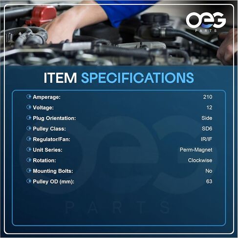 المولد الجديد متوافق مع Ford Edge V6 2.7L 15-20 F2GZ-10346-A F2GT-10300-AA A003TV0381 A003TV0381ZC GL-8782 23053 213-3503 10306 42116 A-80722 A3TV0381 A3TV0381ZC in Saudi Arabia