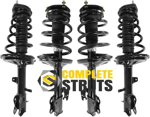 COMPLETESTRUTS - Front & Rear Complete Strut Assemblies with Coil Springs Replacement for 2007 Lexus RX350 AWD - Set of 4 in Kuwait