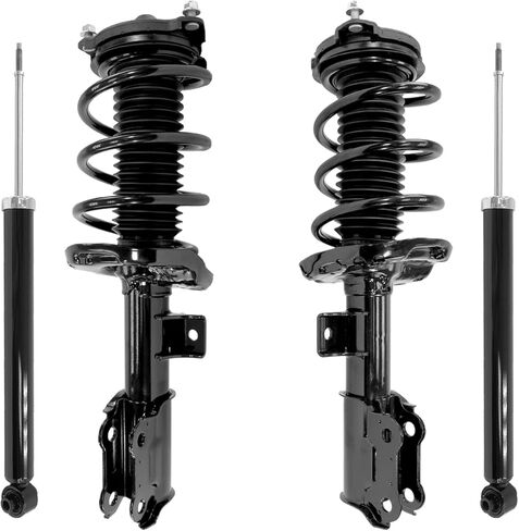 COMPLETESTRUTS - Front Quick Complete Strut Assemblies with Coil Springs and Rear Shock Absorbers Replacement for 2016-2020 Kia Optima - Set of 4 in Kuwait