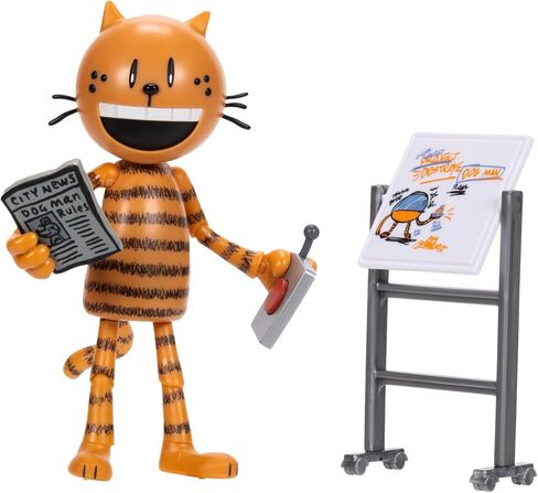 فيلم Dog Man Movie 5 بوصة Petey شخصية عمل مفصلية ، وجمع جميع شخصيات الحركة والألعاب الفخمة من قبل Jakks Pacific ، استنادًا إلى الفيلم in Kuwait