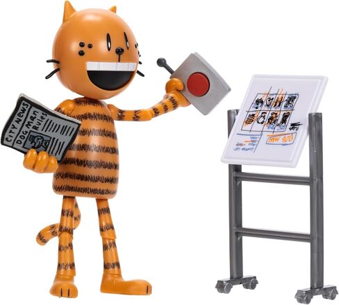 فيلم Dog Man Movie 5 بوصة Petey شخصية عمل مفصلية ، وجمع جميع شخصيات الحركة والألعاب الفخمة من قبل Jakks Pacific ، استنادًا إلى الفيلم in Kuwait