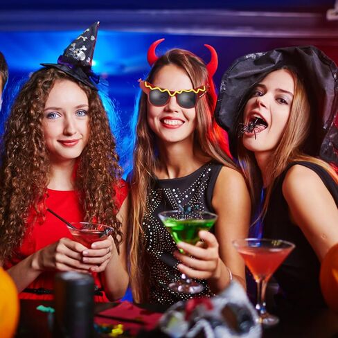 5pcs Funny Makeup Glasses for Dance Party Hot Dog Eyeglasses, Hot Dog Glasses, Eyeglasses for Masquerade, 7.08 x 2.75 x 5.90 Inch in Saudi Arabia