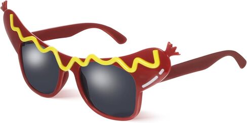 5pcs Funny Makeup Glasses for Dance Party Hot Dog Eyeglasses, Hot Dog Glasses, Eyeglasses for Masquerade, 7.08 x 2.75 x 5.90 Inch in Saudi Arabia