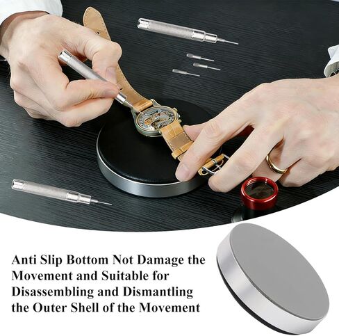 Watch Cushion & Watch Band Pin Removal 7 PCS Watch Movement Holder Straps Link Pin Repairing Tool Set in Saudi Arabia