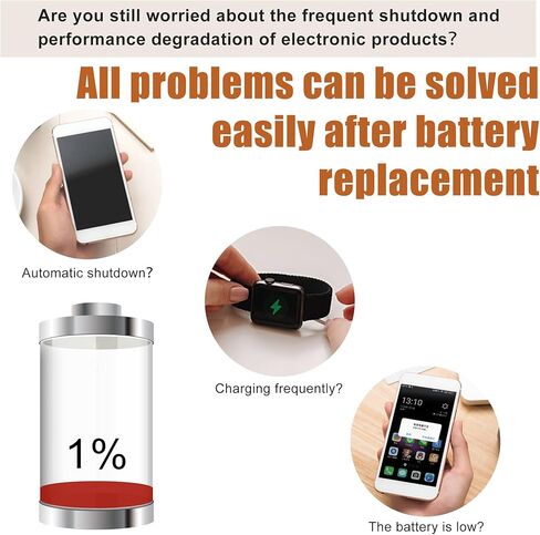 Duotipa New HB532729ECW Battery for Huawei Watch GT2 GT 2 46mm with Repair Tools Kit in Saudi Arabia