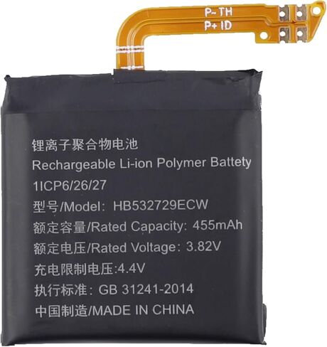 Duotipa New HB532729ECW Battery for Huawei Watch GT2 GT 2 46mm with Repair Tools Kit in Saudi Arabia