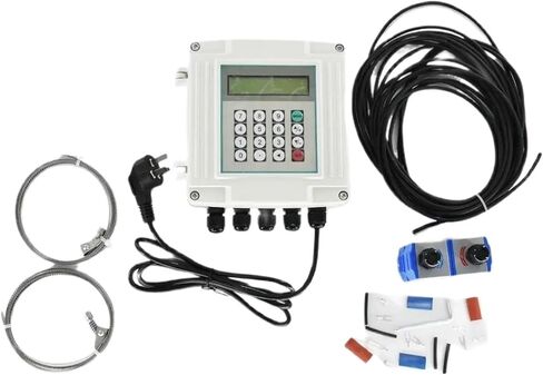 Ultrasonic Flowmeter Wall-mounted Digital Flow Meter TUF-2000SW TS-2 TM-1 TL-1 TS-2-HT TM-1-HT Clamp on Transducer(TM-1) in Kuwait