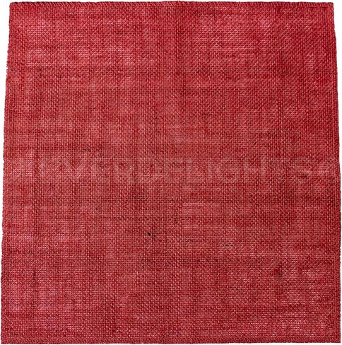 CleverDelights 12 Inch Ivory Burlap Squares - 12 Pack - Jute Burlap Fabric - Finished Edges - 12" x 12" in Saudi Arabia
