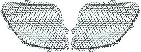 Evan Fischer Set of 2 Grille Assembly Compatible with 2005-2009 Pontiac G6 Driver and Passenger Side, Inner in Kuwait