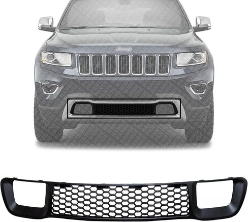 Front Bumper Lower Grille Direct Replacement Compatible With 2014-2016 Jeep Grand Cherokee CH1036128 68141936AD in Kuwait