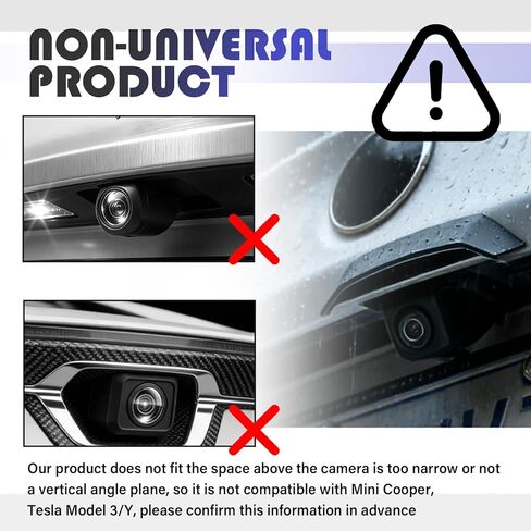 New Car Backup Camera Rain Shield,Wider & Longer Backup Camera for Car Rain Shield to Block Rains Water,Silicone Cars Rear View Backups Cameras Cover with Adhesive Backing in Kuwait