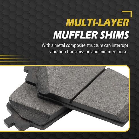 w/ABS 13.02" (331mm) Rear for Chevrolet Traverse Brake Kit and Wheel Hub Bearings, for Buick Enclave, GMC Acadia Limited, Saturn Outlook Vented Brakes Rotors and Ceramic Pads Replacement in Kuwait