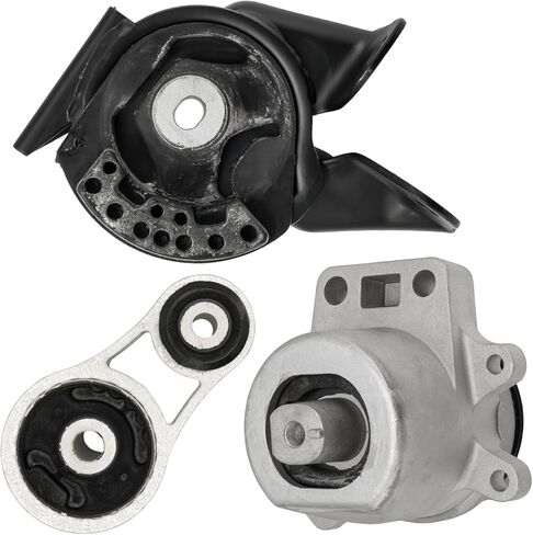 Torchbeam Engine Motor Mount and Trans Mount Fit for Mazda 1990-1993 Miata 1.6L, 1994-1997 Miata 1.8L, 1999-2005 Miata 1.8L, Replace A4400, 2PCS, Engine Mounts and Transmission Mount in Saudi Arabia