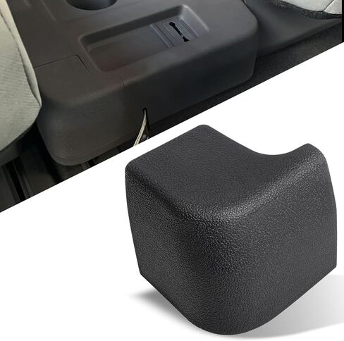 71874-08040-C0 غطاء قاعدة مقعد القفز الثامن، 8 مقاعد في الصف الثاني للمقعد الأوسط السفلي وحامل الأكواب في المنتصف وفتحة الخدمة ودرع الوسادة متوافق مع 2021-2026 Toyota Sienna FWD 8-Passenger LE XLE in Kuwait