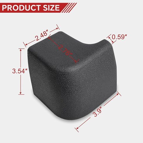 71874-08040-C0 غطاء قاعدة مقعد القفز الثامن، 8 مقاعد في الصف الثاني للمقعد الأوسط السفلي وحامل الأكواب في المنتصف وفتحة الخدمة ودرع الوسادة متوافق مع 2021-2026 Toyota Sienna FWD 8-Passenger LE XLE in Kuwait