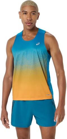 ASICS Men's Road Fade Singlet Running Apparel in Saudi Arabia