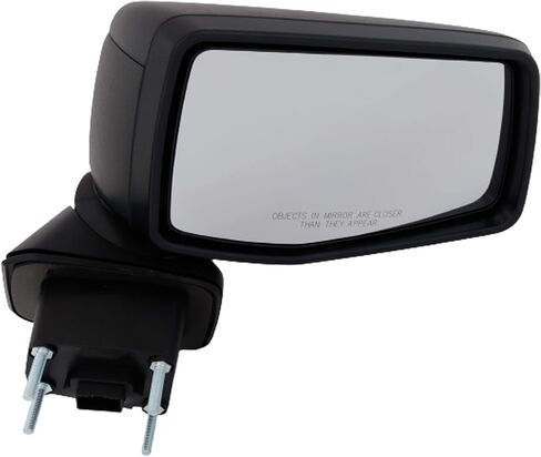 JC Whitney Passenger Side Power Heated Mirror for Chevy Chevrolet Silverado 1500 2019-2023 Without Signal Light, Blind Spot Monitor & Memory Textured New Body Style JGM223ER in Kuwait
