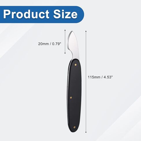 Watch Back Opener Tool Watch Case Knife Watchmaker Tools 20mm Width Watches Back Case Opener Remover Removal Knife Watches Bezel Removal Tool Aluminum Handle Repair Replacing, Black in Kuwait