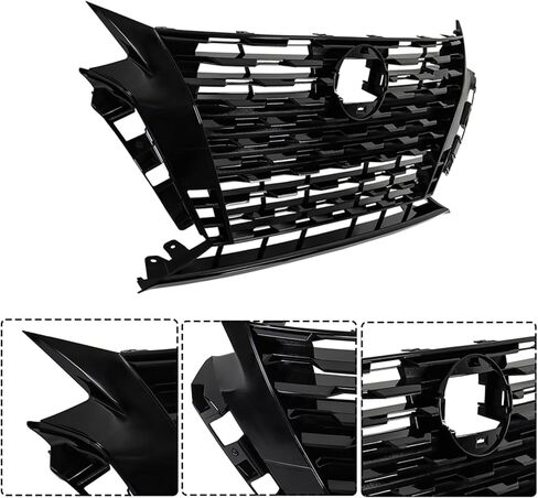 Black Grill Front Bumper Grille Replacement for 2023 2024 Nissan Altima in Saudi Arabia