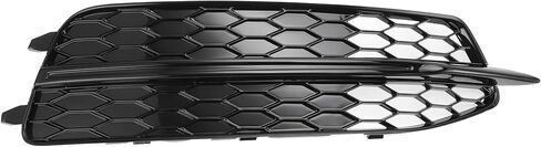 1pc Fog Light Grill for Audi A6 C7 2011-2014 Durable ABS Black Front Right Front Lower Bumper Fog Light Cover Inserts in Saudi Arabia
