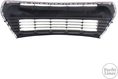 Perfit Liner New Replacement Parts Front Chrome Black Bumper Grille Grill Compatible for 2014-2016 Toyota Corolla S Fits TO1036150 5310202210 in Kuwait