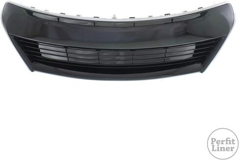 Perfit Liner New Replacement Parts Front Chrome Black Bumper Grille Grill Compatible for 2014-2016 Toyota Corolla S Fits TO1036150 5310202210 in Kuwait