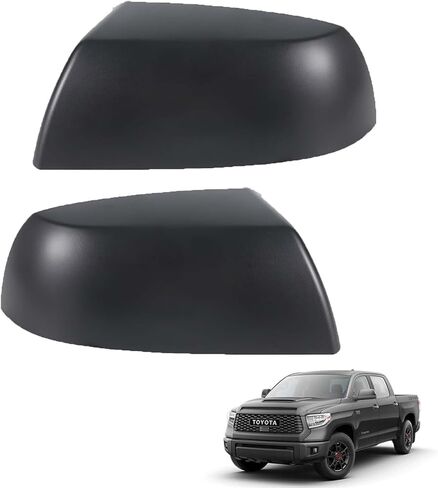Front Half Mirror Cap Cover For Toyota Tundra Sequoia 2007-2021 Replace 87915-0C040, 87945-0C020, Driver & Passenger Side Mirror Cap Cover.（Textured Black） in Kuwait