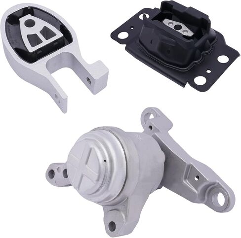 3 Pcs Engine Mount Set for Ford Fusion 2013-2014 1.6L / 2014-2020 1.5L Engine Mount Kit Automatic Motor Mount Kit Direct Replacement 3327 3329 3348 A5603 A5830 A5768 in Saudi Arabia