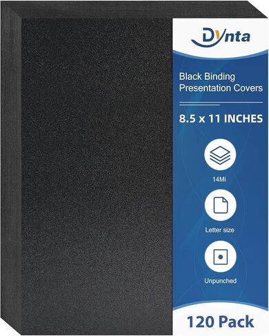 Binding Covers 8 mil PVC Clear Cover Sheets for Binding, Letter Size 8-1/2 x 11 Inches, 120 Pack Report Covers, Presentation Binder, Office Supplies, Un-Punched, Square Corners in Saudi Arabia