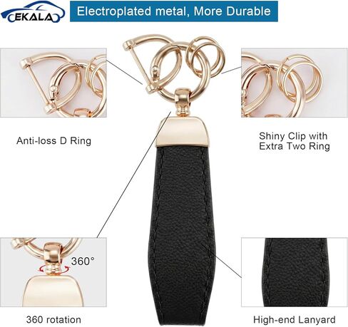 EKALA for Chevy Key Fob Cover Accessories, Soft TPU Key Fob Case with Leather Keychain for Chevy Malibu Cruze Camaro Traverse Sonic Volt Bolt Equinox 5 Button Upgrade Protector (Black) in Saudi Arabia