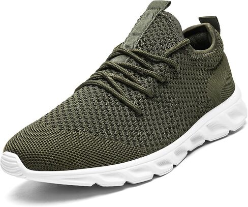 Mens Running Shoes Walking Tennis Sneakers Gym Workout Lightweight Breathable Athletic Shoes Non Slip Jogging Casual Fashion Sport Shoe in Saudi Arabia