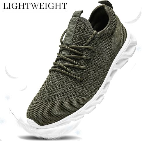 Mens Running Shoes Walking Tennis Sneakers Gym Workout Lightweight Breathable Athletic Shoes Non Slip Jogging Casual Fashion Sport Shoe in Saudi Arabia