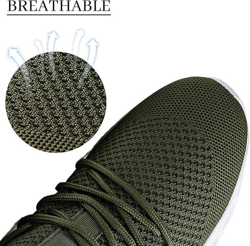 Mens Running Shoes Walking Tennis Sneakers Gym Workout Lightweight Breathable Athletic Shoes Non Slip Jogging Casual Fashion Sport Shoe in Saudi Arabia