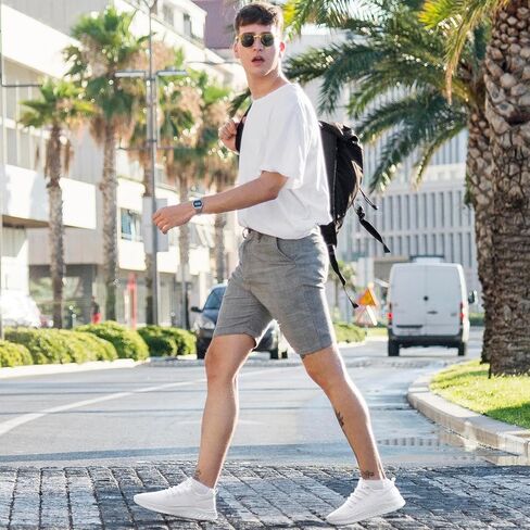Mens Running Shoes Walking Tennis Sneakers Gym Workout Lightweight Breathable Athletic Shoes Non Slip Jogging Casual Fashion Sport Shoe in Saudi Arabia