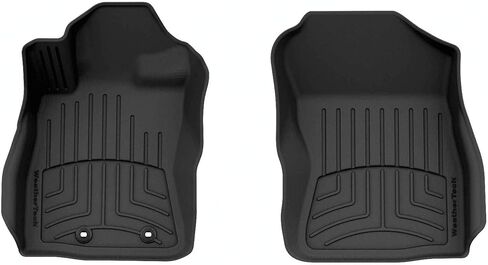 WeatherTech FloorLiner HP Custom Fit Floor Mats for Subaru Crosstrek, Impreza 1st Row (4418141IM), Black in Saudi Arabia