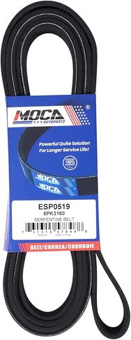 حزام محرك ملحق MOCA 8PK3160 يناسب 2014-2015، 2019، 2021 لـ Ram 2500 6.4L، 2013-2019 لـ 3500 6.7L، 2014-2017 لـ 4500/5500 6.7L، 2014-2015 لـ Ram 5500 6.4 لتر in Saudi Arabia
