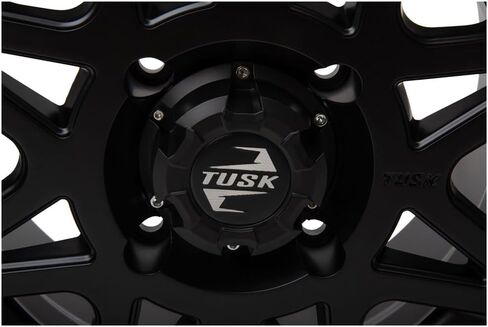 عجلة تاسك 4/156 تينتيك 15x7 5.0 + 2.0 أسود غير لامع لسيارة بولاريس RZR XP Turbo S Velocity 2019-2024 in Saudi Arabia